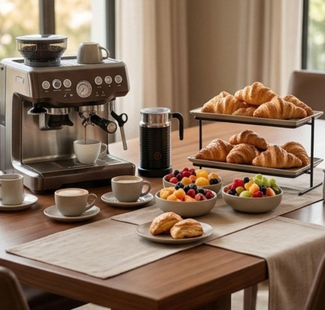 Eventos Corporativos: Coffe breaks, brunchs y catas dirigidas para equipos y clientes.